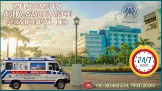 Get Covid-19 Assistant and Responsible Train Ambulance Service in Patna |ASHA