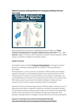 Global Protective Clothing Market Research Report Forecast 2028