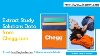 Extract Study Solutions Data from Chegg.com