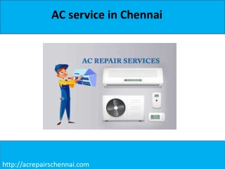 Ac Service In Chennai