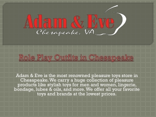 Role Play Dresses Store in Chesapeake