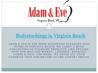 Bodystockings in Virginia Beach