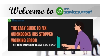 The easy guide to fix QuickBooks has stopped working error