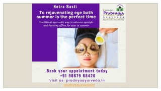 Netra Basti Therapy