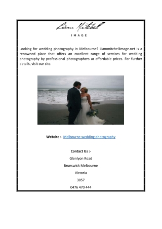 Melbourne Wedding Photography | Liammitchellimage.net