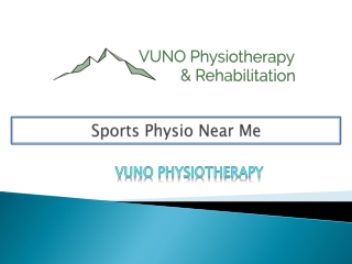 Sports Physio Near Me