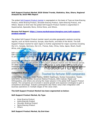 Soft Support Product Market