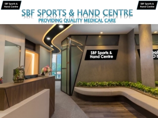 Knee Replacement Singapore | SBF Sports & Hand Centre