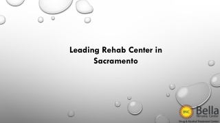 Rehab Center Sacramento