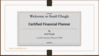 Sunil Chugh Mississauga - Certified Financial Planner