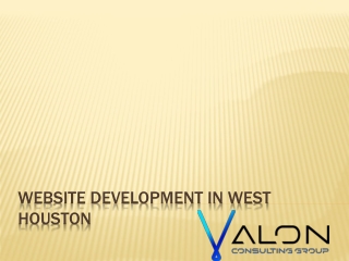 Website Development In West Houston