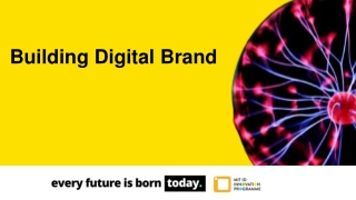 Digital Brand Building - MITID Innovation