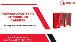 Premium Quality Fire Extinguisher Cabinets