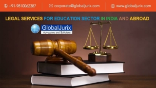 Easy Legal Services For Education Sector in India and Abroad