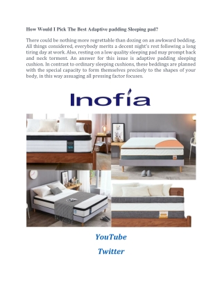 Mattress Shop | Inofia.co.uk