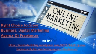 Hire: Digital Marketing Agency Or Freelancer