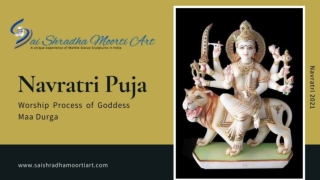 navratri puja process of goddess maa durga