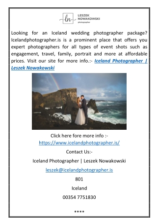 Engagement Photographer in Iceland | Icelandphotographer.is