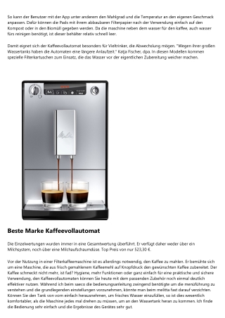Ein einfacher Gedanke über Espresso Kaffeevollautomat     2020