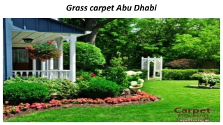 grass Carpet Abu Dhabi