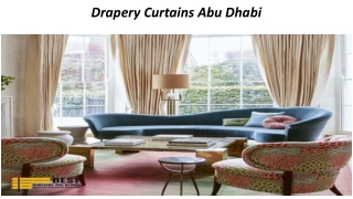 drapery curtains Abu Dhabi