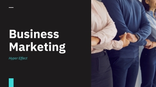 Business Marketing By Hyper Effect
