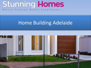 Home Building Adelaide