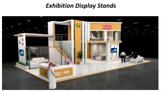 exhibition display stand