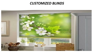 customized blinds