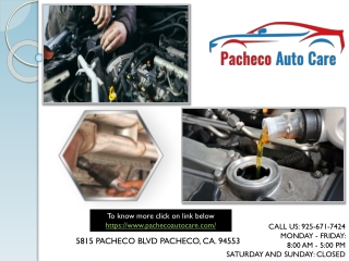 Transmission Repair Pacheco