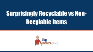 Surprisingly Recyclable vs Non-recyclable Household items