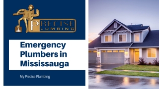 Emergency Plumbers in Mississauga