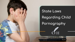 State Laws Regarding Child Pornography
