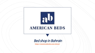 Bed shop in Bahrain