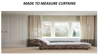 Motorized curtains