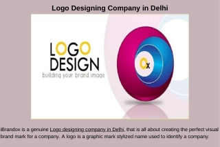 Logo Designing Company in Delhi For Perfect Visual Brand