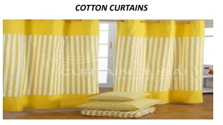 cotton curtain