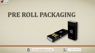 Pre roll packaging at Best Price in Texas, USA