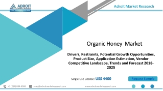 Organic Honey Market Size, Growth , Statistics Report 2025