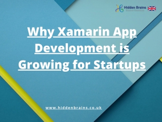 Why Xamarin App Development is Growing for Startups