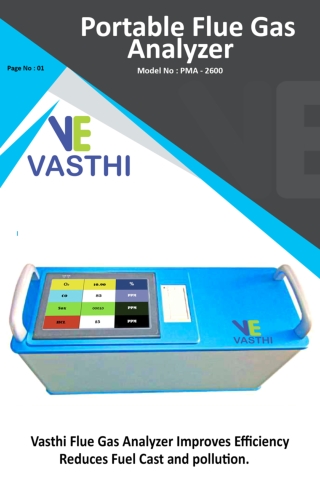 Portable Flue Gas Analyzer | Vasthi instruments