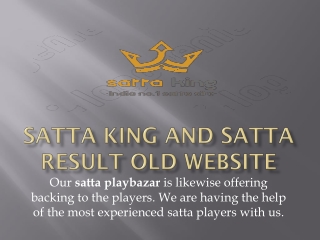 Satta king Recharge your gaming wallet with the least deposit amount