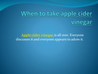 How to use american garden apple cider vinegar for weight loss