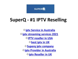 iptv Service in Australia