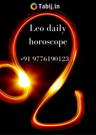 Leo daily horoscope: Change your time by reading horoscope prediction