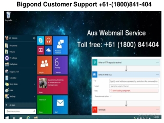 Bigpond Customer Support Number    +61-(1800)841-404