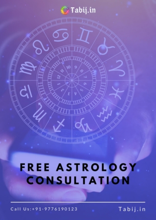 Free astrology consultation: For Indian astrology influences in life