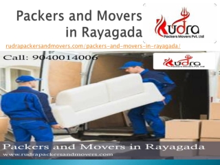 Packers and Movers in Rayagada