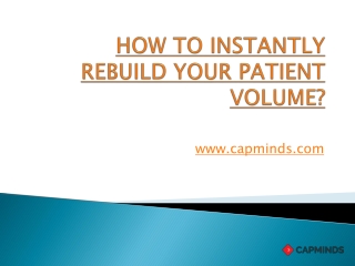 Patient volume