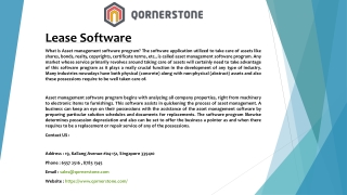 Lease Software